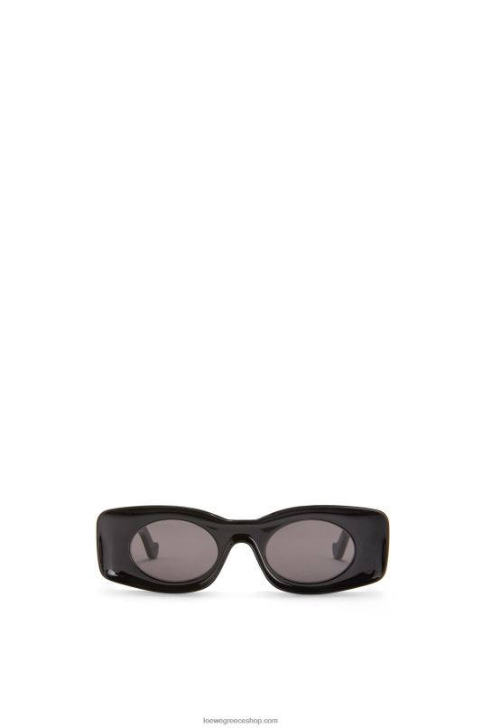 Loewe γυναίκες Paula's ibiza αυθεντικά γυαλιά ηλίου RZR0J1476 γυαλιστερό μαύρο
