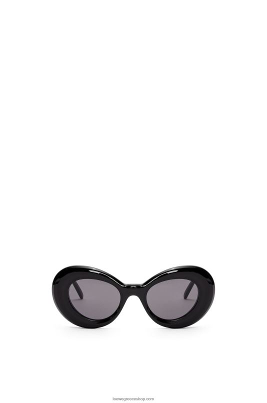 Loewe γυναίκες φτερά γυαλιά ηλίου σε οξικό RZR0J1436 μαύρος