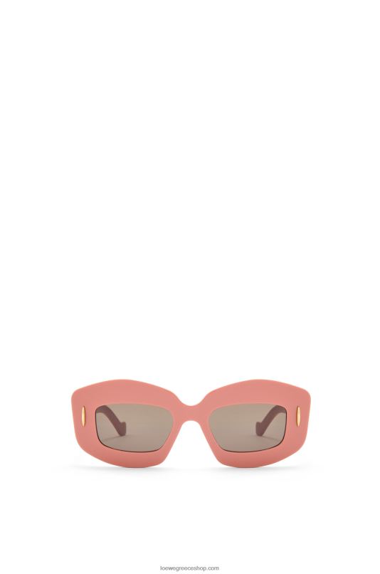 Loewe γυναίκες γυαλιά ηλίου οθόνης σε acetate RZR0J1430 ανοιχτό ροζ