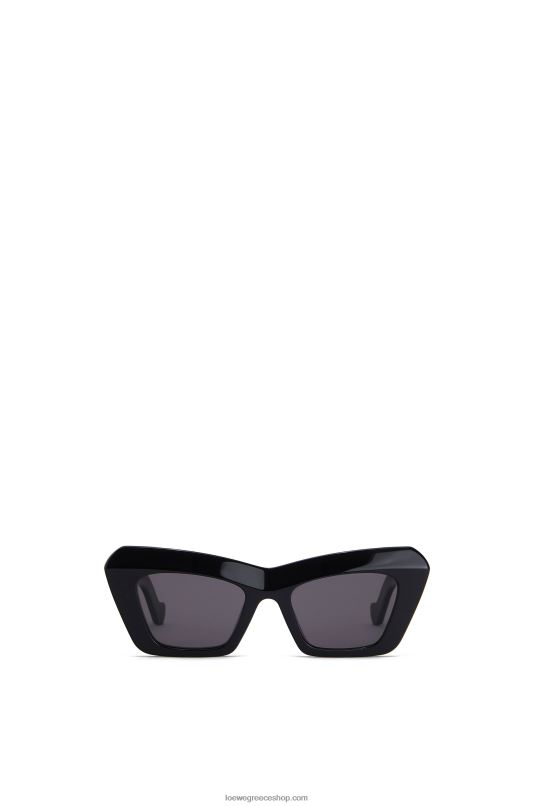 Loewe γυναίκες γυαλιά ηλίου cateye σε acetate RZR0J1478 μαύρος