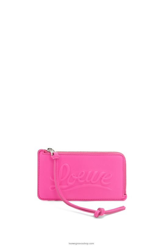Loewe γυναίκες μεγάλη κερματοθήκη σε κλασικό δέρμα μοσχαριού RZR0J1330 φουξία