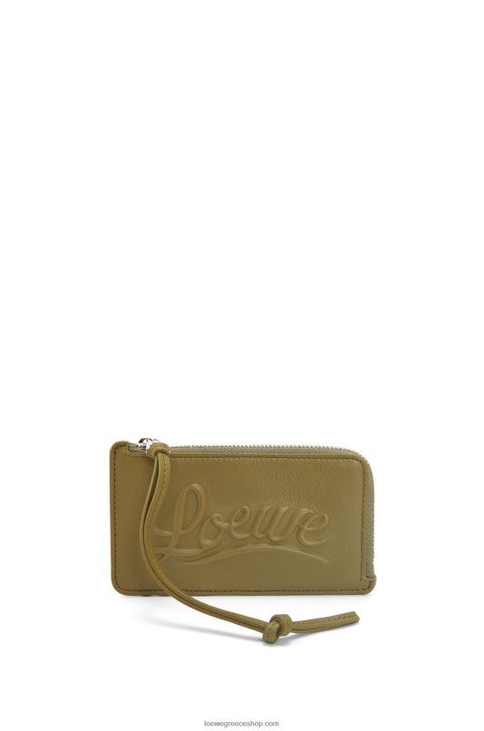 Loewe γυναίκες μεγάλη κερματοθήκη σε κλασικό δέρμα μοσχαριού RZR0J1332 ελιά