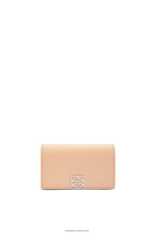 Loewe γυναίκες κάτοχος επαγγελματικής κάρτας αναγράμματος από δέρμα μοσχαριού με βότσαλο RZR0J1375 γυμνός