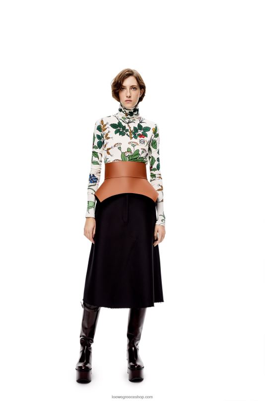 Loewe γυναίκες ζώνη obi στη νάπα RZR0J1153 βυρσοδέψω