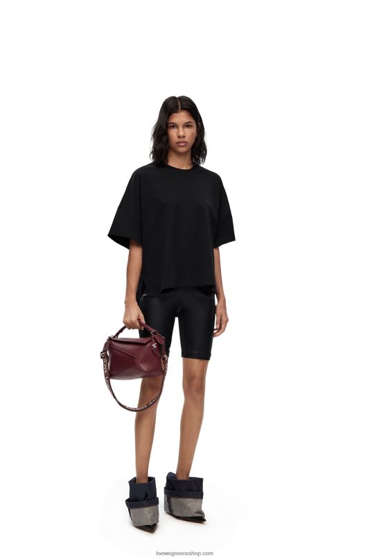Loewe γυναίκες μπλουζάκι σε μπλουζάκι από βαμβάκι RZR0J823 μαύρος