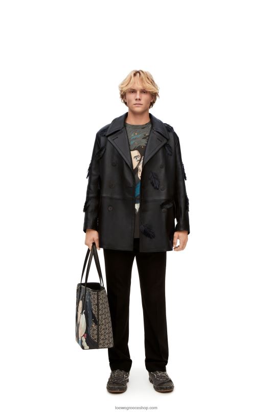 Loewe γυναίκες ουρλιάζει παγωτά στη νάπα RZR0J1107 μαύρος