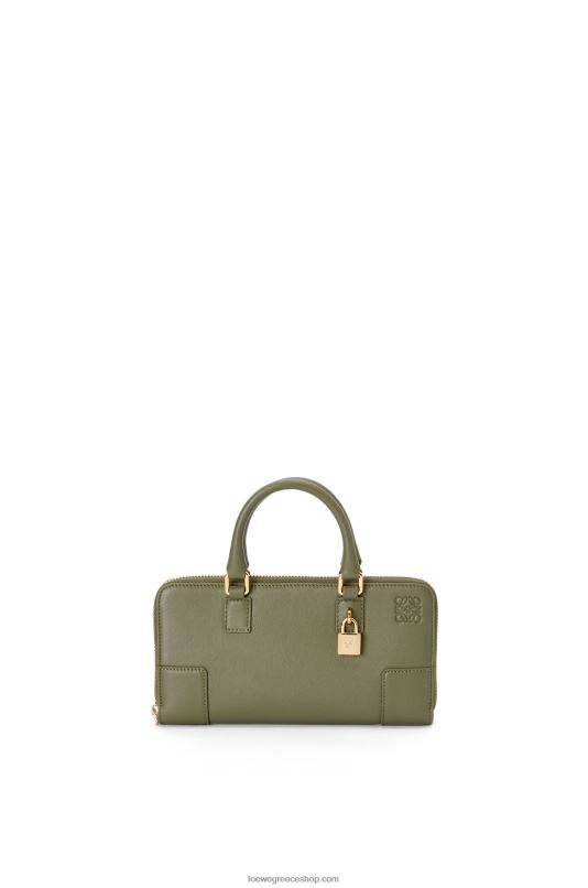 Loewe γυναίκες πουγκί αμαζόνα σε δέρμα μοσχαριού νάπα RZR0J281 πράσινο αβοκάντο