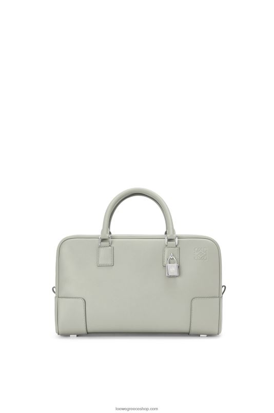 Loewe γυναίκες Τσάντα amazona 28 από δέρμα μοσχαριού νάπα RZR0J136 τέφρα γκρι
