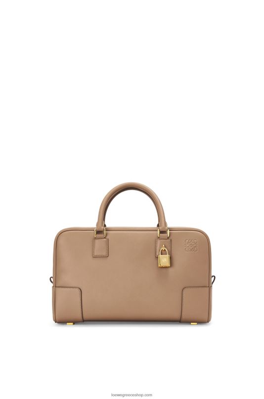 Loewe γυναίκες Τσάντα amazona 28 από δέρμα μοσχαριού νάπα RZR0J169 χρώμα μινκ