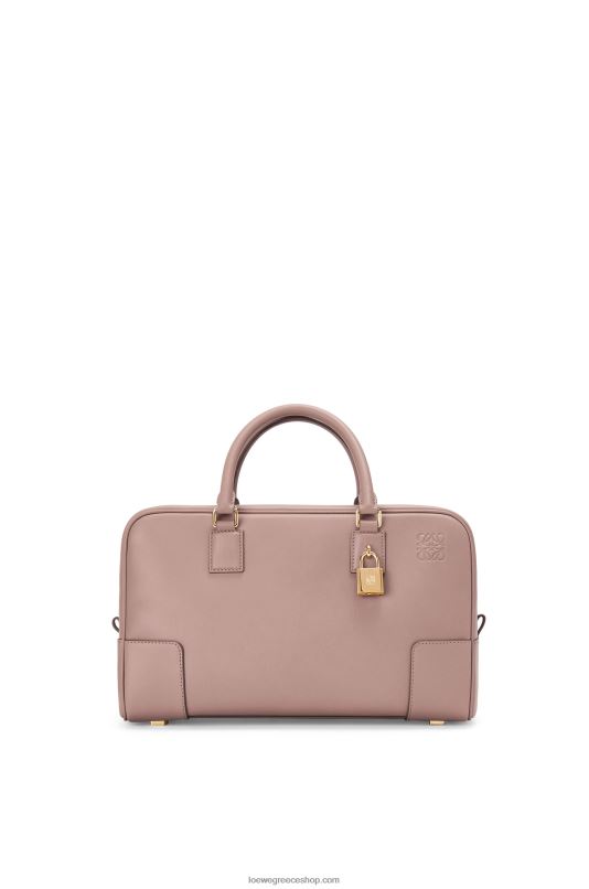 Loewe γυναίκες Τσάντα amazona 28 από δέρμα μοσχαριού νάπα RZR0J174 σκούρο ρουζ