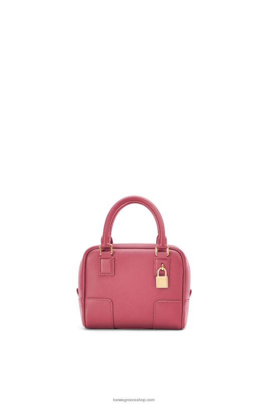 Loewe γυναίκες Αmazona 16 τετράγωνη τσάντα σε δέρμα μοσχαριού νάπα RZR0J159 Plumrose