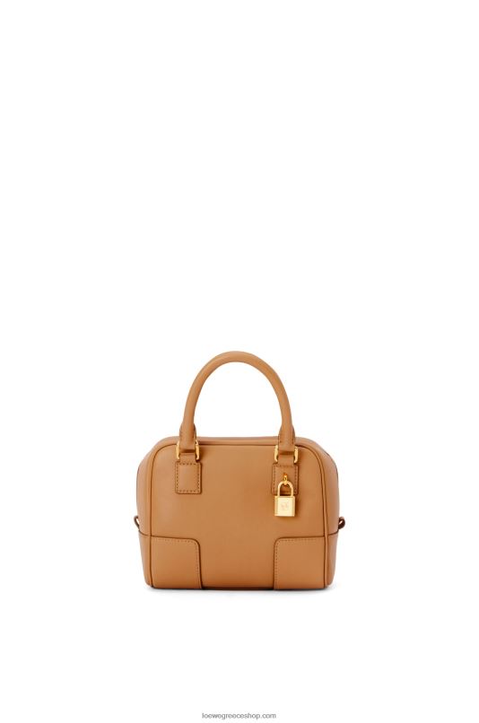 Loewe γυναίκες Αmazona 16 τετράγωνη τσάντα σε δέρμα μοσχαριού νάπα RZR0J164 ζεστή έρημος