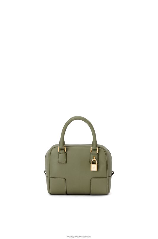 Loewe γυναίκες Αmazona 16 τετράγωνη τσάντα σε δέρμα μοσχαριού νάπα RZR0J165 πράσινο αβοκάντο