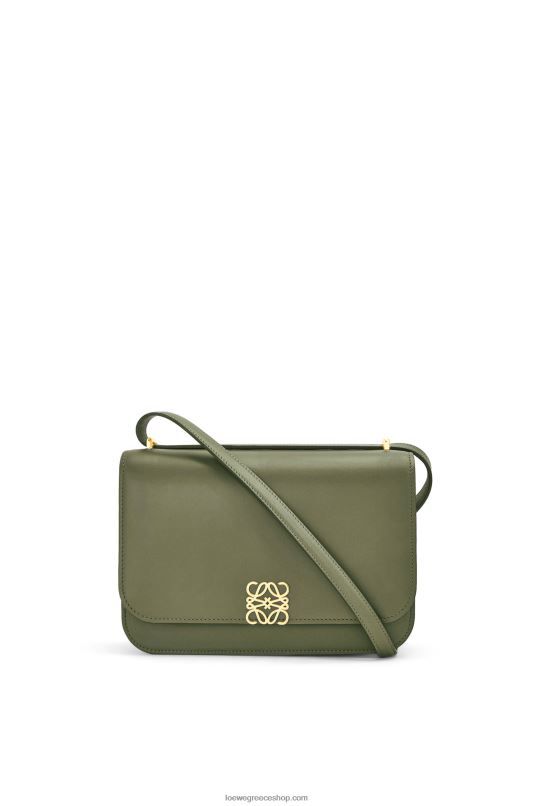 Loewe γυναίκες τσάντα goya σε μεταξωτό δέρμα μοσχαριού RZR0J301 πράσινο αβοκάντο