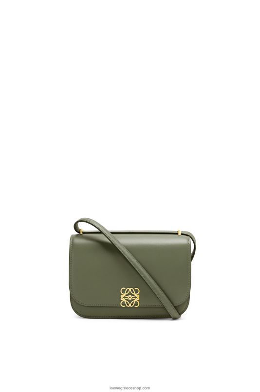 Loewe γυναίκες μικρή τσάντα goya από μεταξωτό δέρμα μοσχαριού RZR0J307 πράσινο αβοκάντο