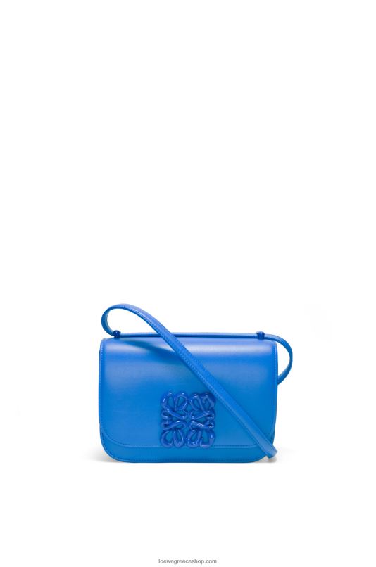 Loewe γυναίκες μικρή τσάντα goya από μεταξωτό δέρμα μοσχαριού RZR0J481 κατάδυση μπλε