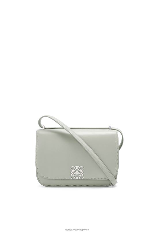 Loewe γυναίκες τσάντα goya σε μεταξωτό δέρμα μοσχαριού RZR0J507 τέφρα γκρι
