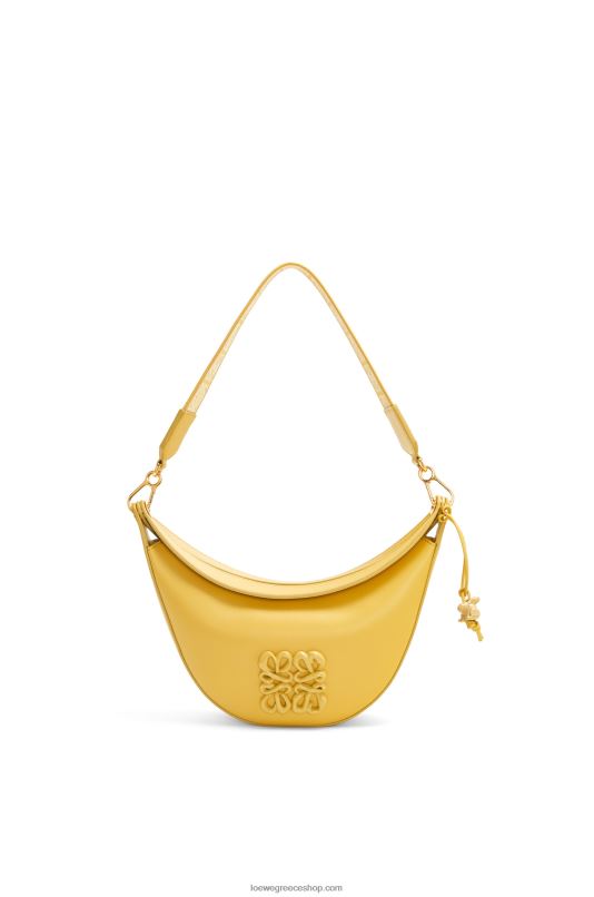 Loewe γυναίκες μικρό luna σε σατέν δέρμα μοσχαριού RZR0J454 ωχροκίτρινο λούστρο