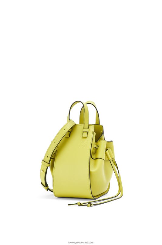 Loewe γυναίκες μίνι κορδόνι αιώρας σε κλασικό δέρμα μοσχαριού RZR0J297 ασβέστη κίτρινο