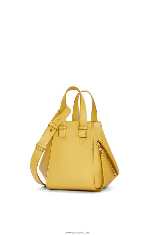 Loewe γυναίκες συμπαγής τσάντα αιώρας σε κλασικό δέρμα μοσχαριού RZR0J373 φωτεινή ώχρα