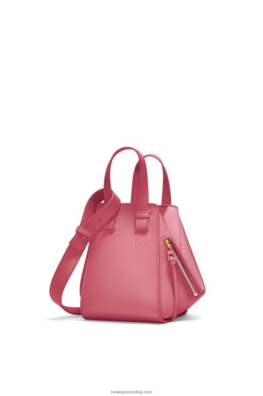 Loewe γυναίκες συμπαγής τσάντα αιώρας σε σατέν δέρμα μοσχαριού RZR0J488 Plumrose