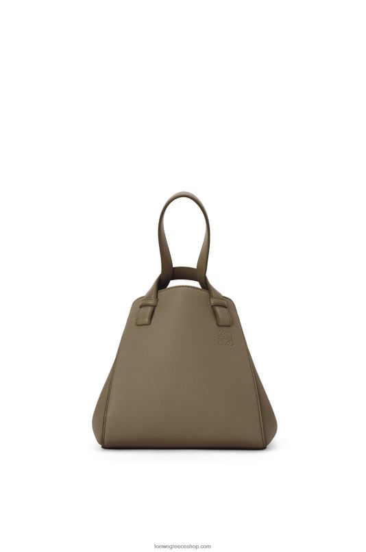 Loewe γυναίκες τσάντα nugget αιώρας από δέρμα μοσχαριού με απαλούς κόκκους RZR0J500 δάφνη πράσινο