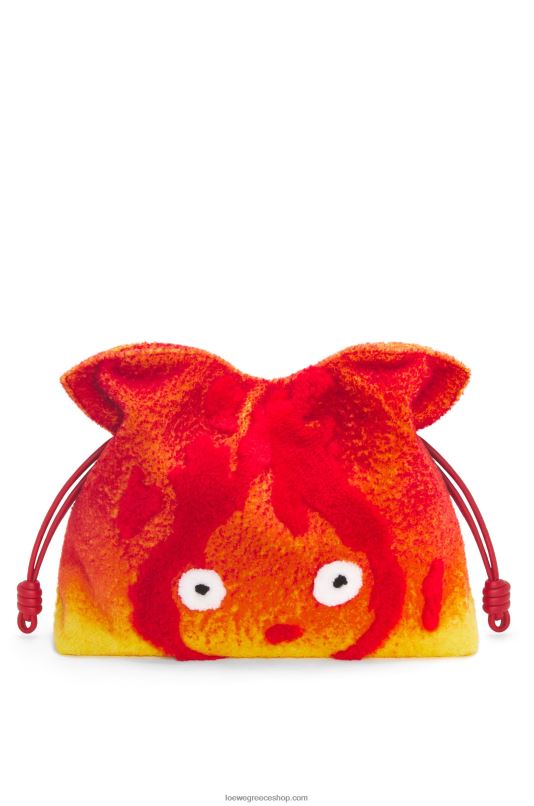 Loewe γυναίκες Συμπλέκτης calcifer xl flamenco σε διάτμηση RZR0J444 το κόκκινο