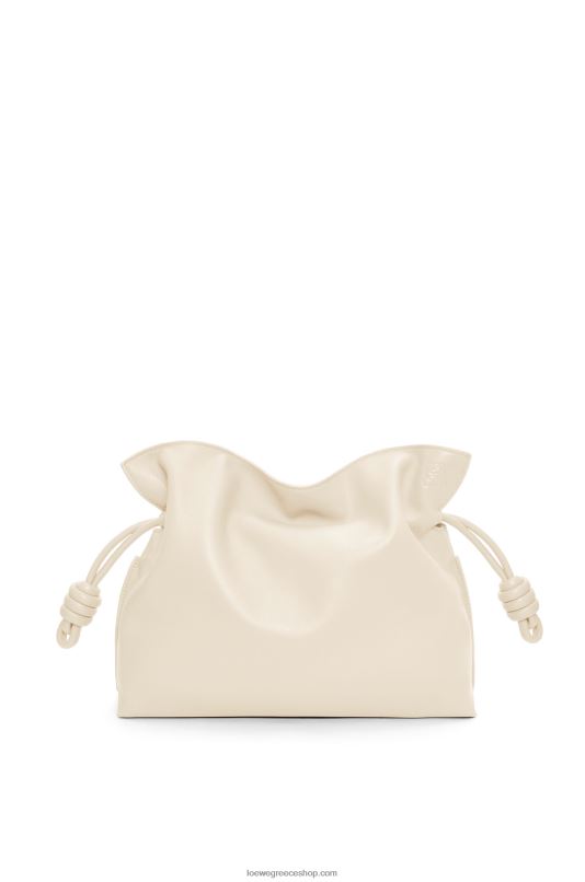 Loewe γυναίκες clutch φλαμένκο σε δέρμα μοσχαριού νάπα RZR0J355 ανγκόρα