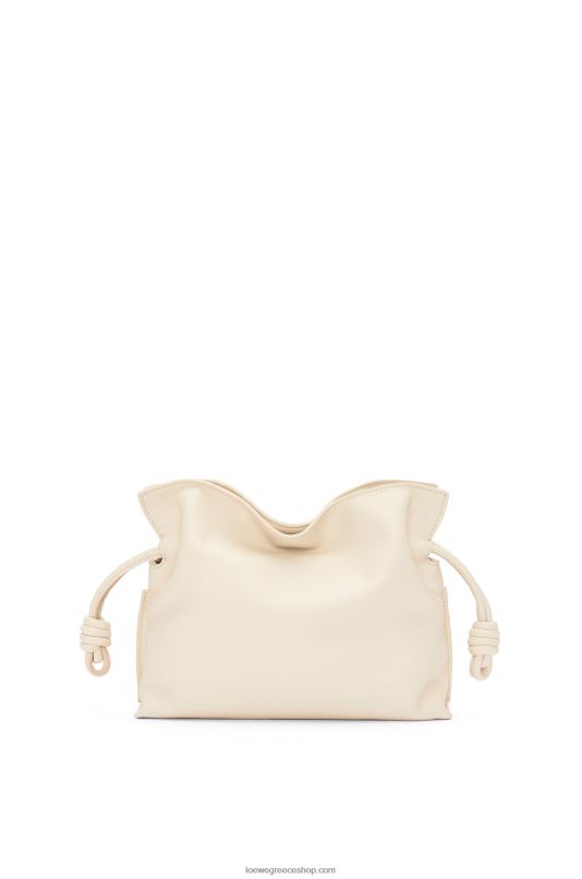 Loewe γυναίκες mini flamenco clutch σε δέρμα μοσχαριού νάπα RZR0J331 ανγκόρα