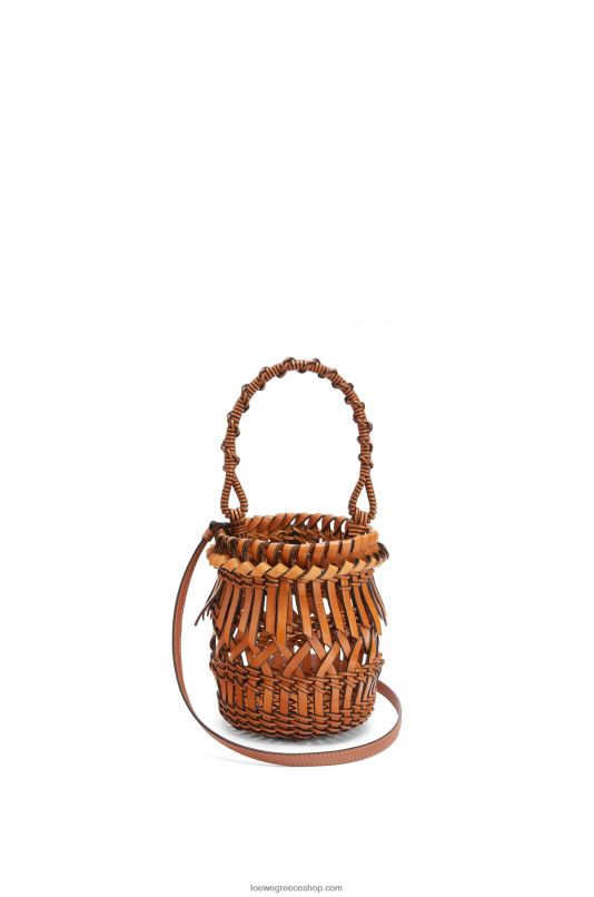 Loewe γυναίκες μικρά κρόσσια bucket bag σε δέρμα μοσχαριού RZR0J177 βυρσοδέψω