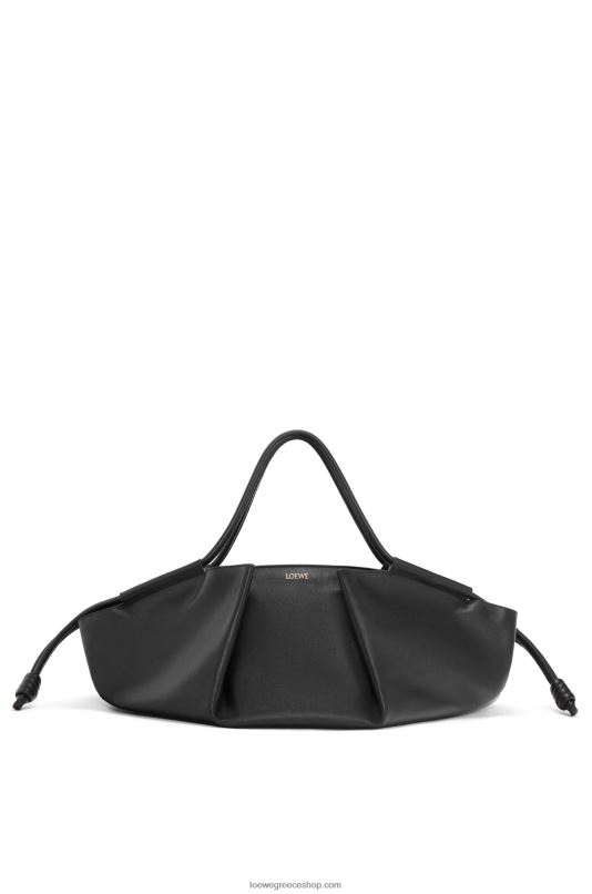 Loewe γυναίκες Xl τσάντα paseo σε γυαλιστερή νάπα δέρμα μοσχαριού RZR0J401 μαύρος