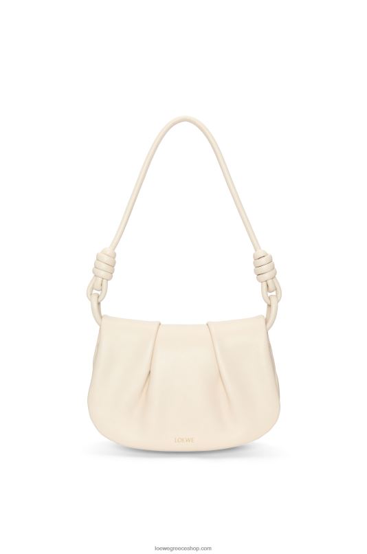 Loewe γυναίκες τσάντα paseo σε γυαλιστερή νάπα δέρμα μοσχαριού RZR0J336 ανγκόρα