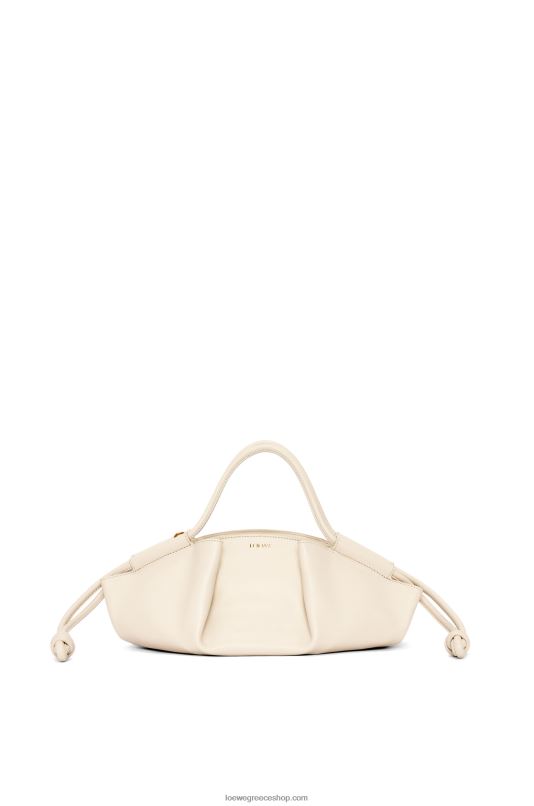Loewe γυναίκες μικρή τσάντα paseo σε γυαλιστερό δέρμα μοσχαριού νάπα RZR0J345 ανγκόρα