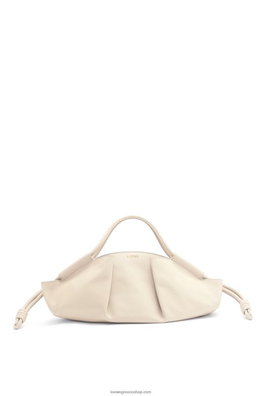 Loewe γυναίκες τσάντα paseo σε γυαλιστερό δέρμα μοσχαριού νάπα RZR0J346 ανγκόρα