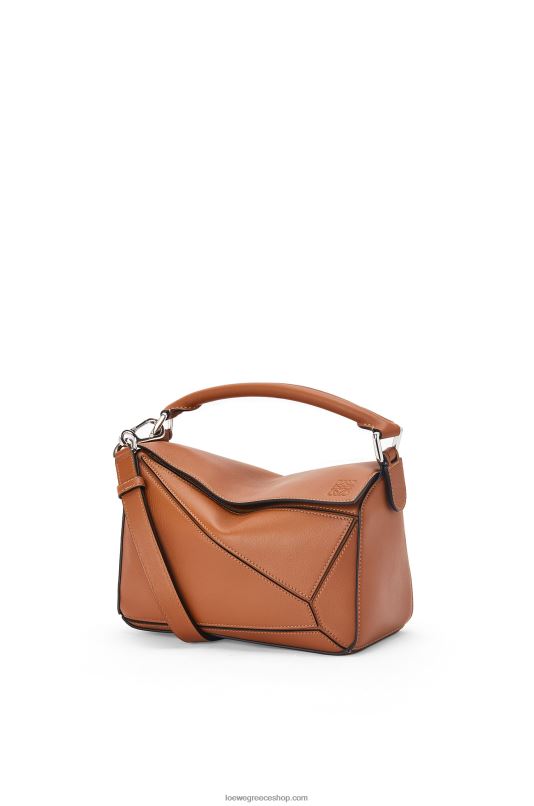 Loewe γυναίκες μικρή τσάντα παζλ σε κλασικό δέρμα μοσχαριού RZR0J364 βυρσοδέψω