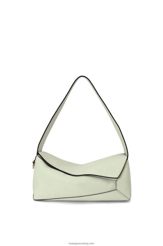 Loewe γυναίκες παζλ hobo bag από δέρμα μοσχαριού νάπα RZR0J457 ελαφριά σελαντόνα