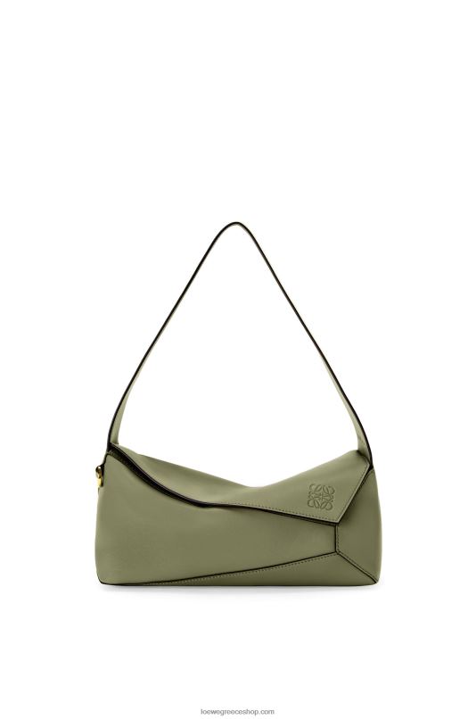 Loewe γυναίκες παζλ hobo bag από δέρμα μοσχαριού νάπα RZR0J471 πράσινο αβοκάντο