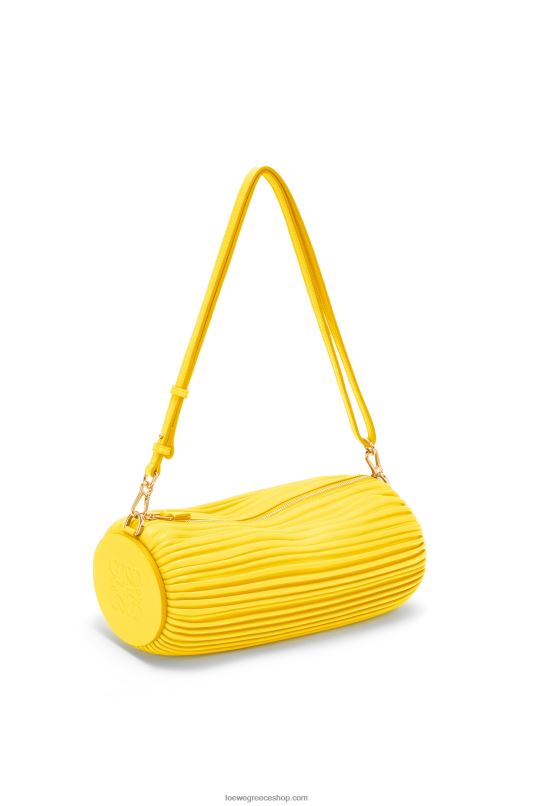 Loewe γυναίκες θήκη βραχιολιού από δέρμα μοσχαριού νάπα RZR0J589 λεμόνι