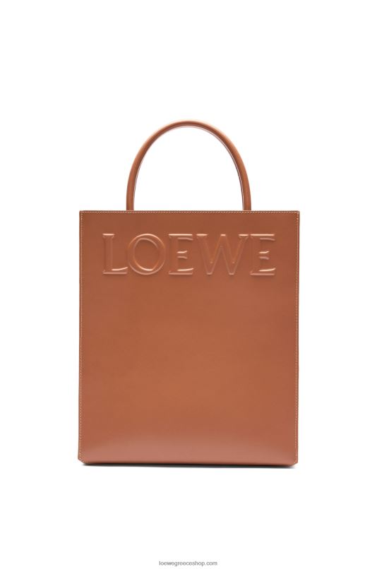 Loewe γυναίκες standard tote a4 σε κομψό δέρμα μόσχου RZR0J115 βυρσοδέψω