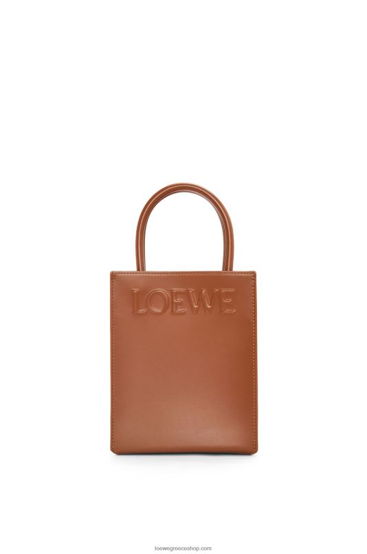 Loewe γυναίκες standard tote a5 σε κομψό δέρμα μόσχου RZR0J116 βυρσοδέψω